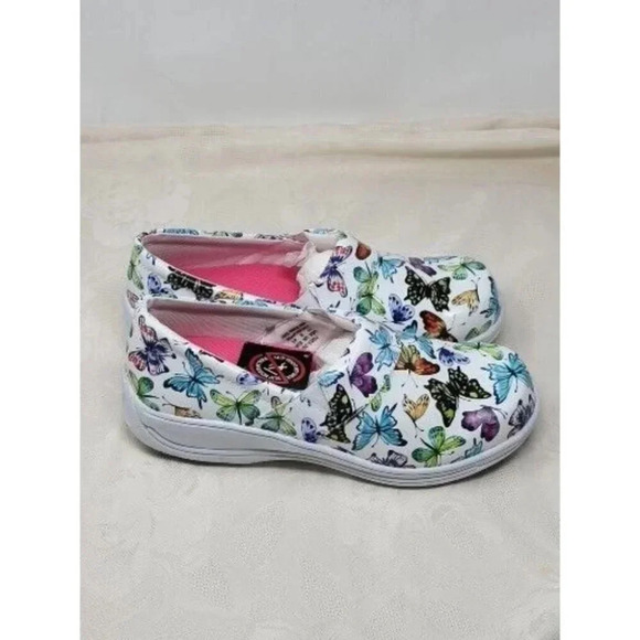 Laforst Rachel 7003 Women's Leather Nonslip Server Waitress Slip On Clog size 11 - Picture 3 of 9